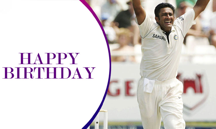 Celebrating Anil Kumble Birthday